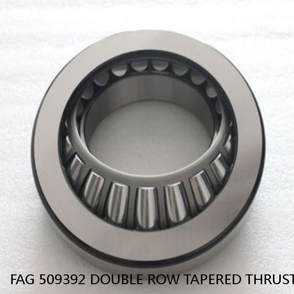 FAG 509392 DOUBLE ROW TAPERED THRUST ROLLER BEARINGS
