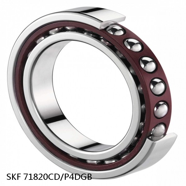 71820CD/P4DGB SKF Super Precision,Super Precision Bearings,Super Precision Angular Contact,71800 Series,15 Degree Contact Angle