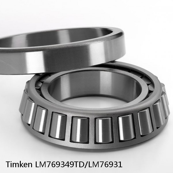 LM769349TD/LM76931 Timken Cylindrical Roller Radial Bearing
