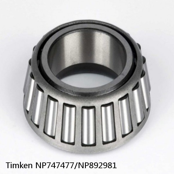 NP747477/NP892981 Timken Cylindrical Roller Radial Bearing