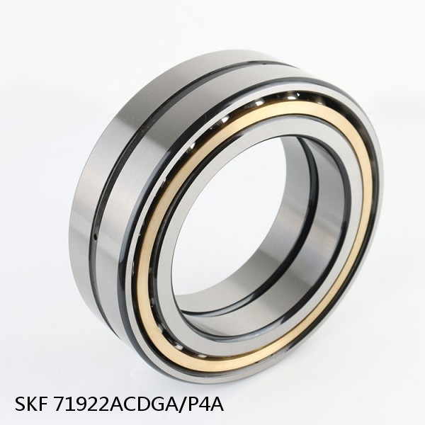 71922ACDGA/P4A SKF Super Precision,Super Precision Bearings,Super Precision Angular Contact,71900 Series,25 Degree Contact Angle