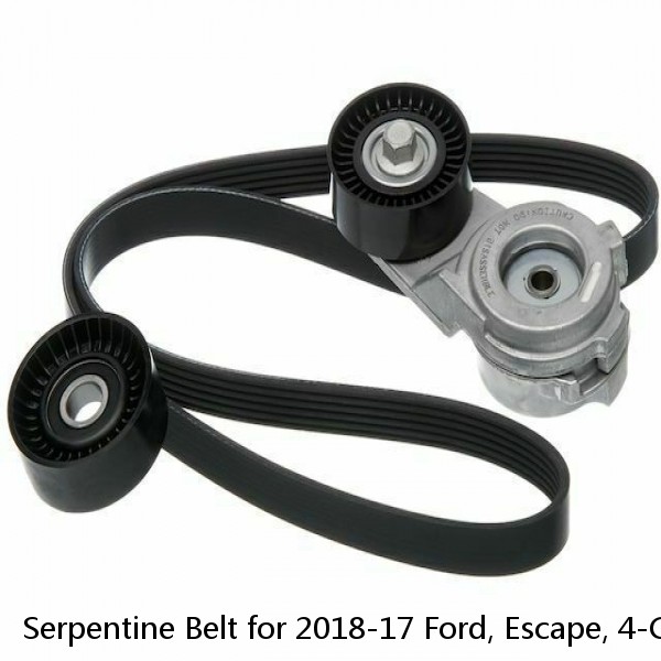 Serpentine Belt for 2018-17 Ford, Escape, 4-Cyl. 2.0 L, A.C.